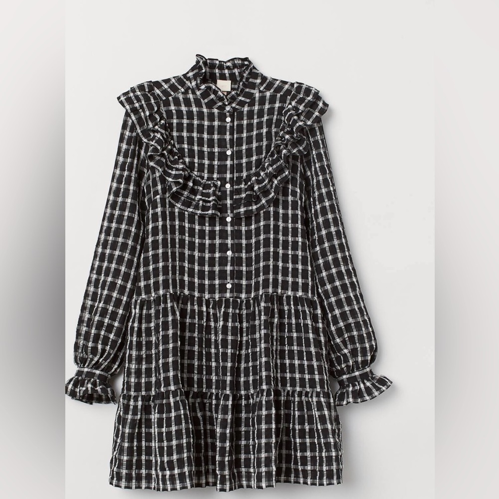 H&M wide flounced tunic